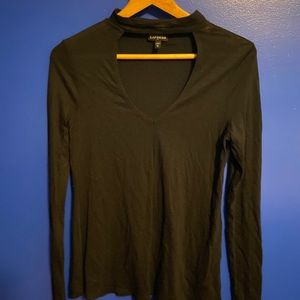 Long Sleeve V neck